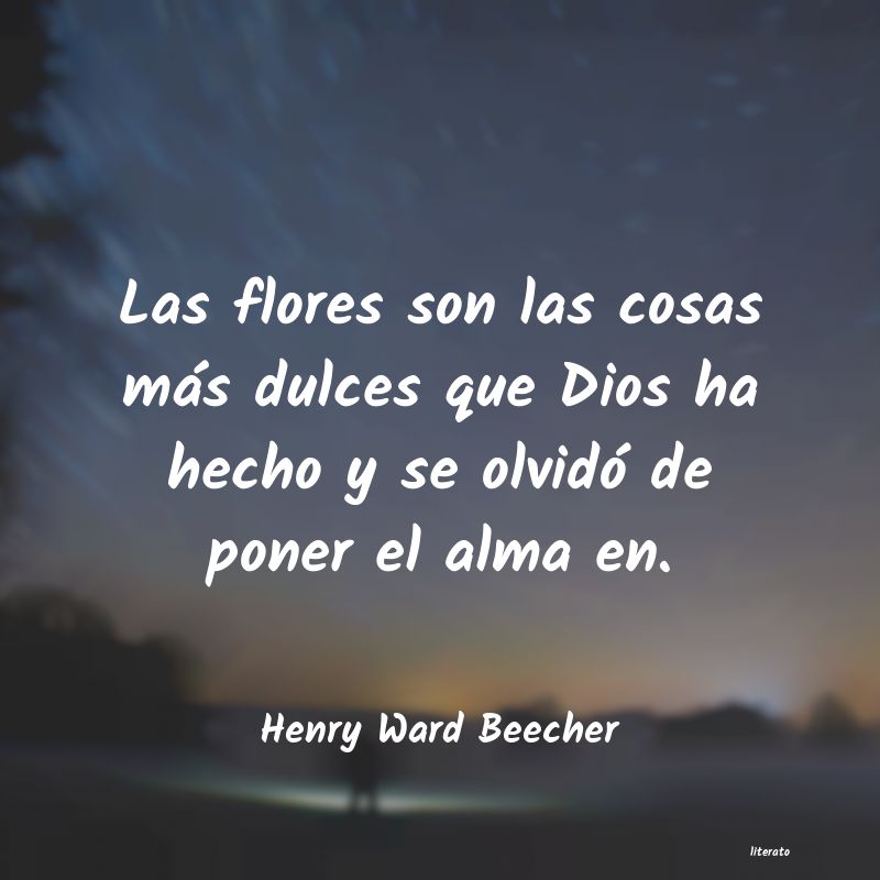 Frases de Henry Ward Beecher