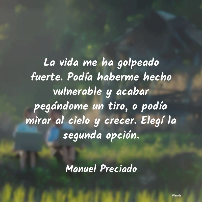 Frases de Manuel Preciado