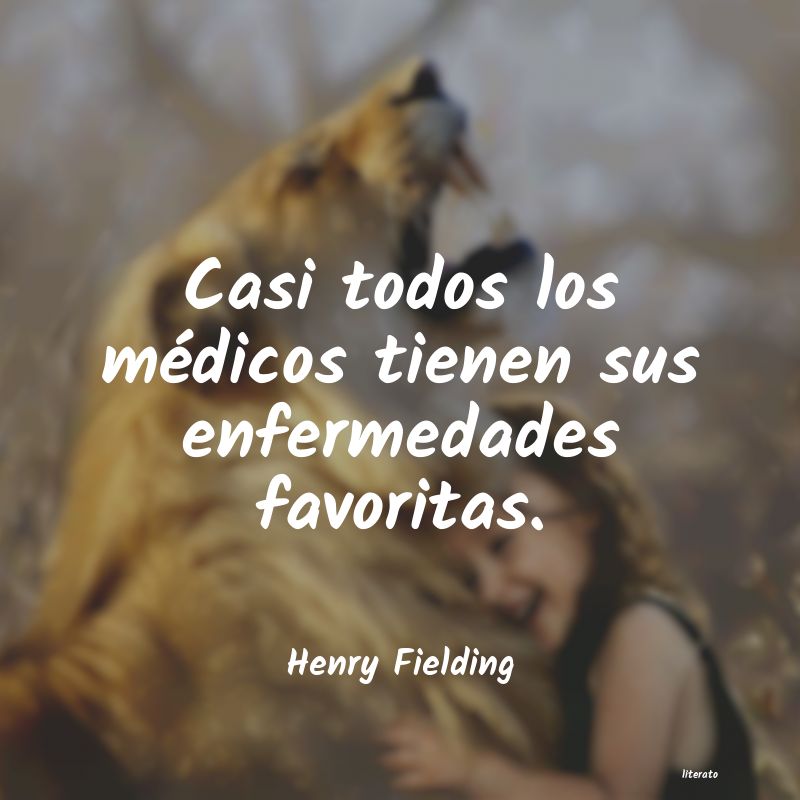 frases de Henry Fielding