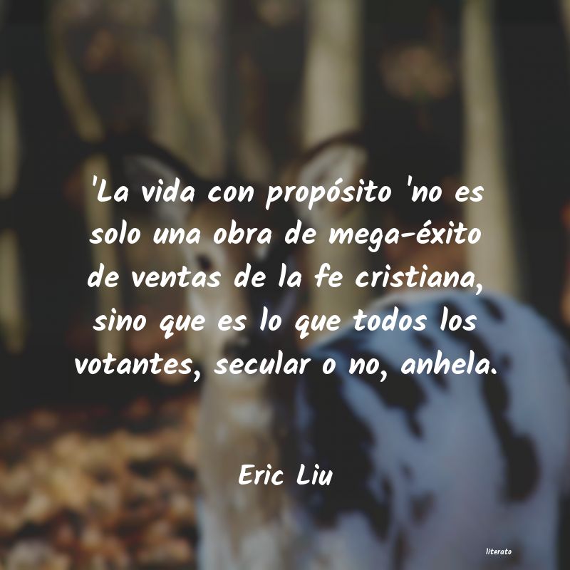 Frases de Eric Liu