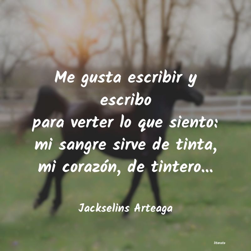 frases de Jackselins Arteaga