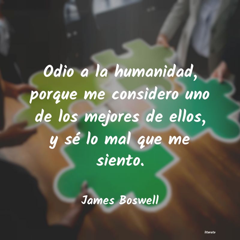 frases de James Boswell