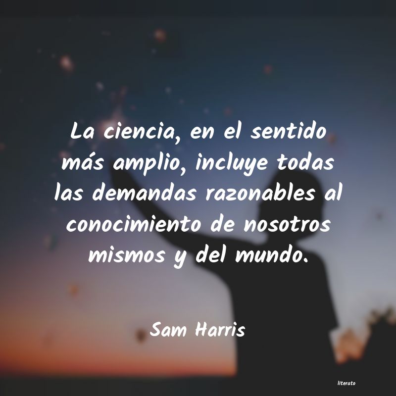 Frases de Sam Harris