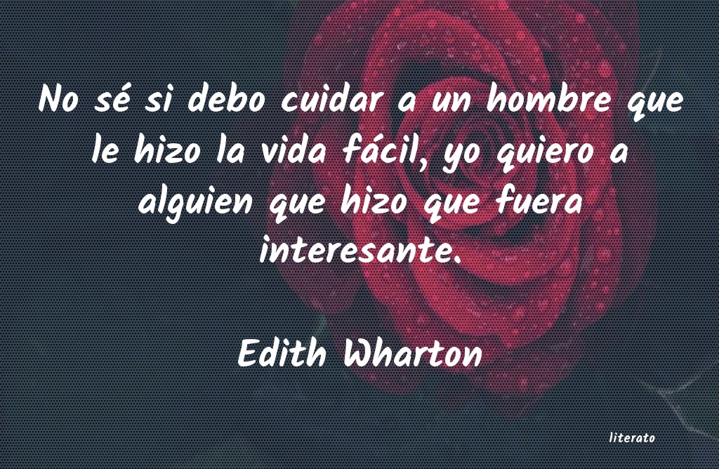 Frases de Edith Wharton