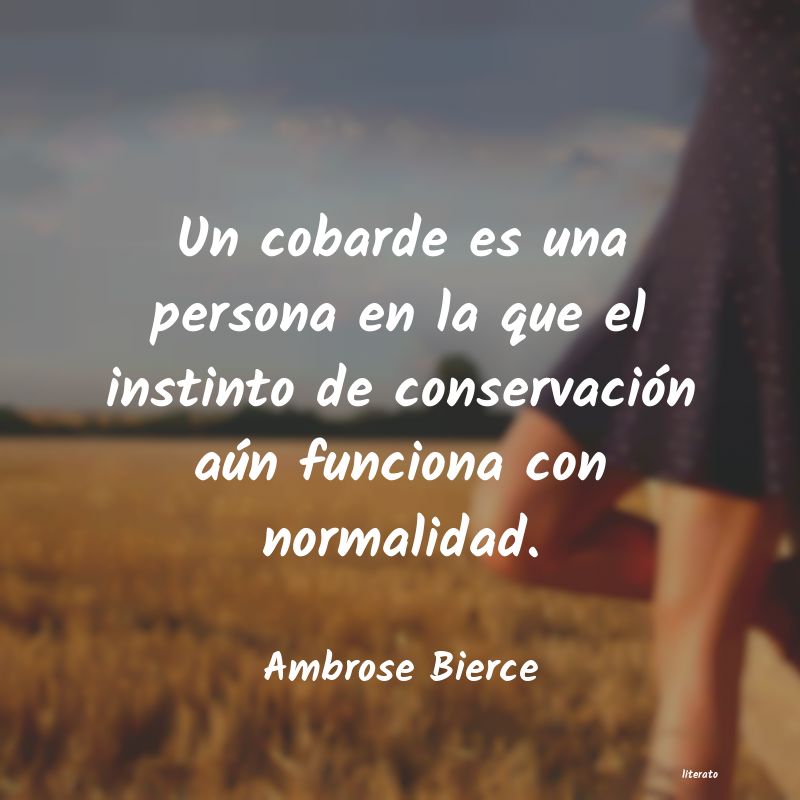 Frases de Ambrose Bierce