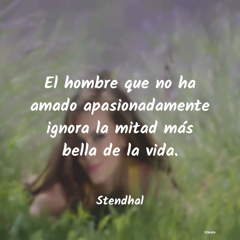 Frases de Stendhal