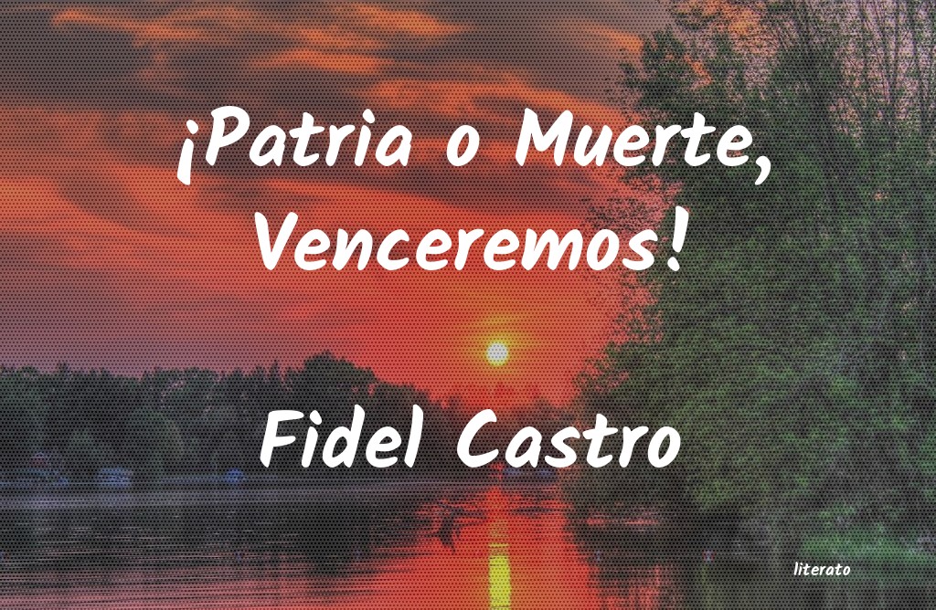 frases de Fidel Castro