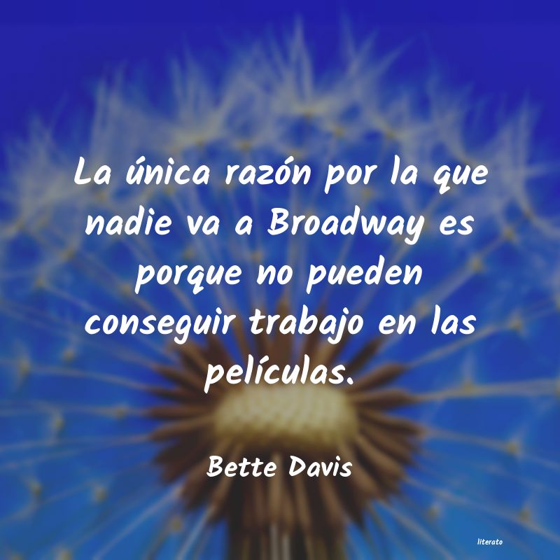 Frases de Bette Davis