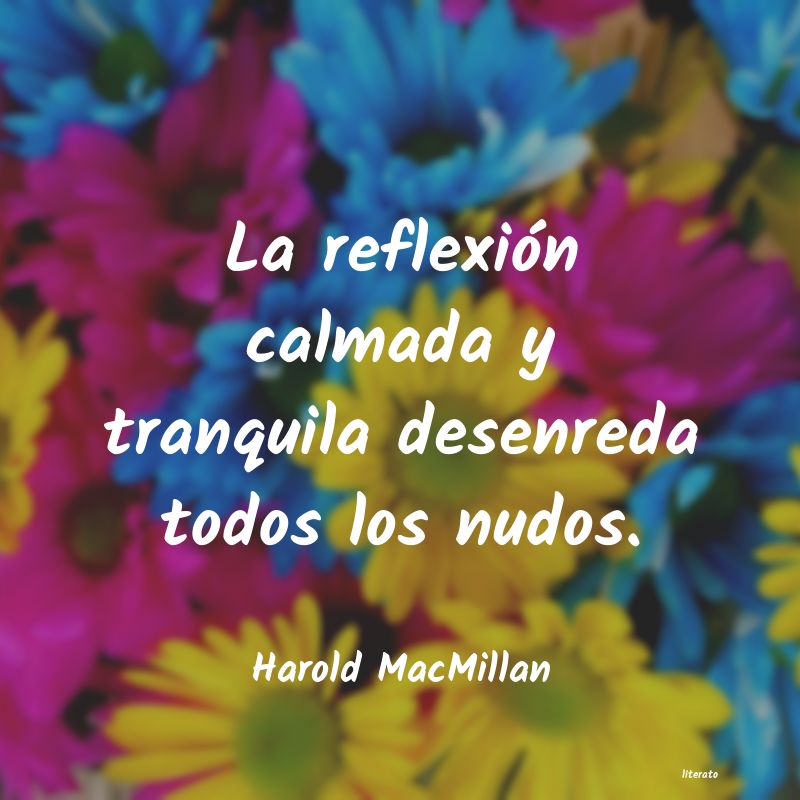 Frases de Harold MacMillan