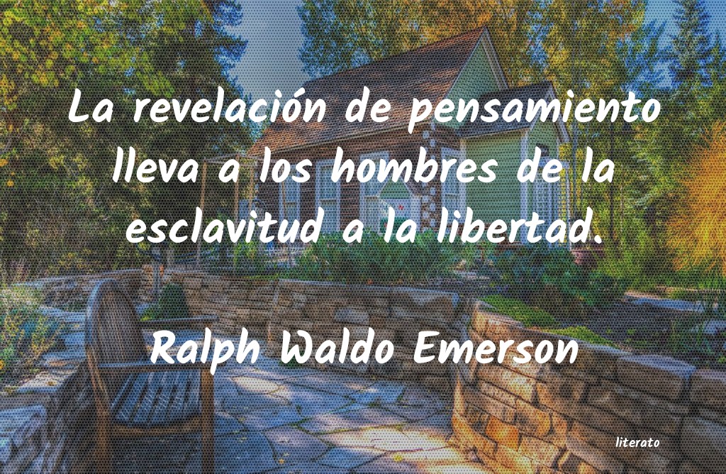 frases de Ralph Waldo Emerson