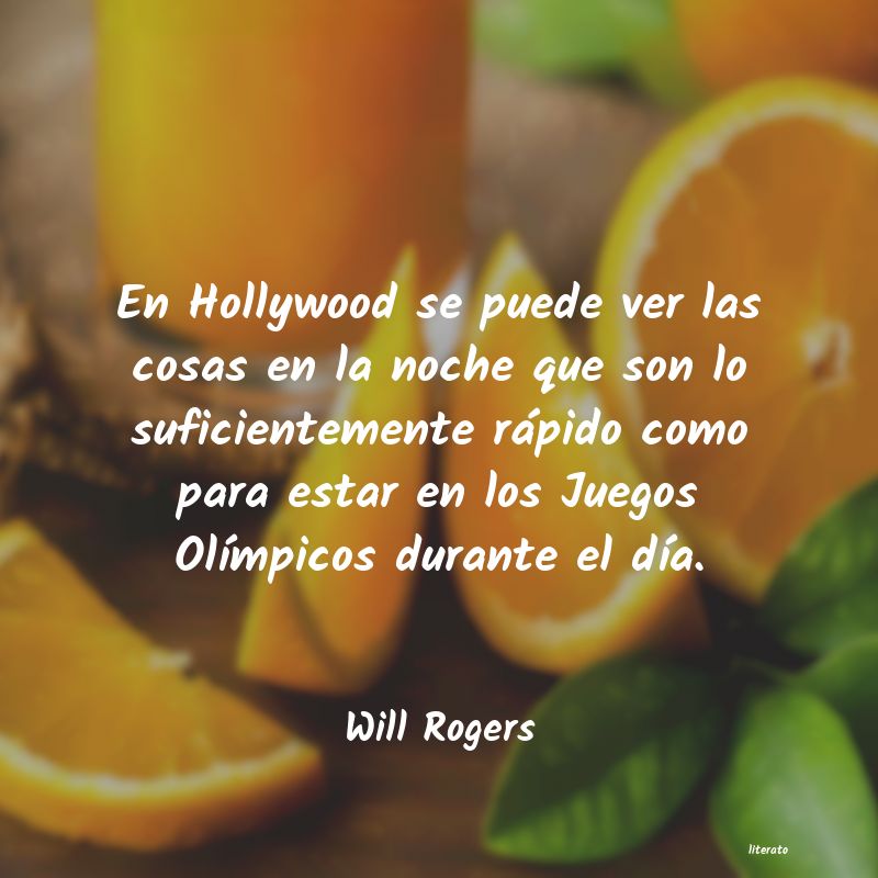 Frases de Will Rogers