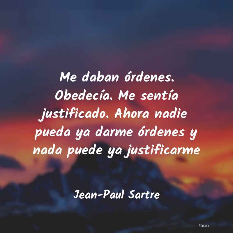 Frases de Jean-Paul Sartre