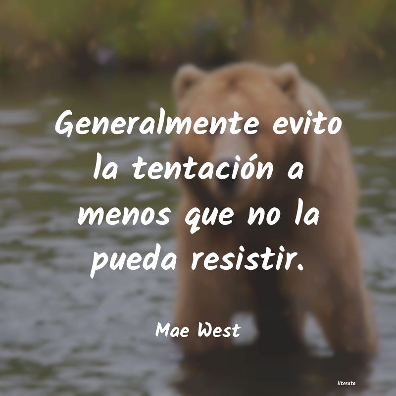 frases de Mae West