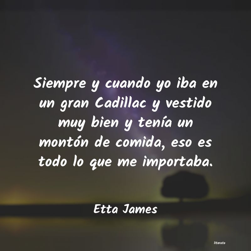 frases de Etta James