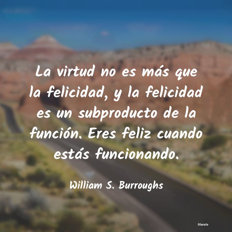 Frases de William S. Burroughs