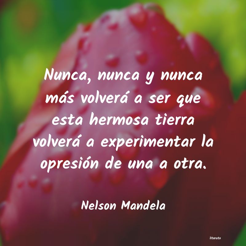frases de Nelson Mandela