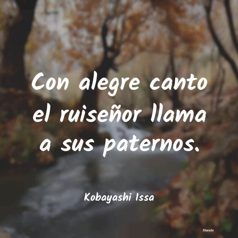 frases de Kobayashi Issa