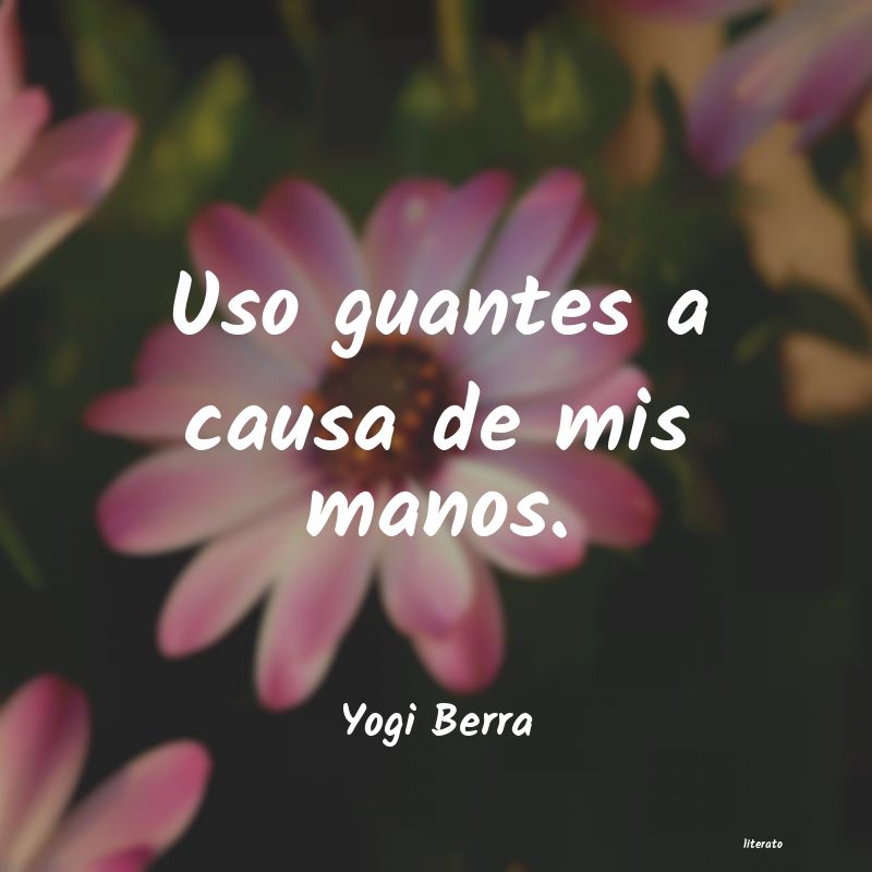 Frases de Yogi Berra