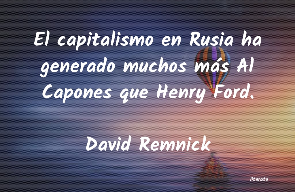 frases de David Remnick