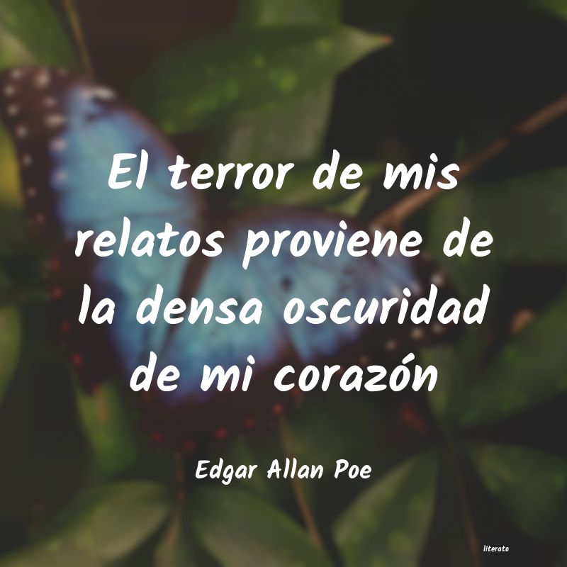 frases de Edgar Allan Poe