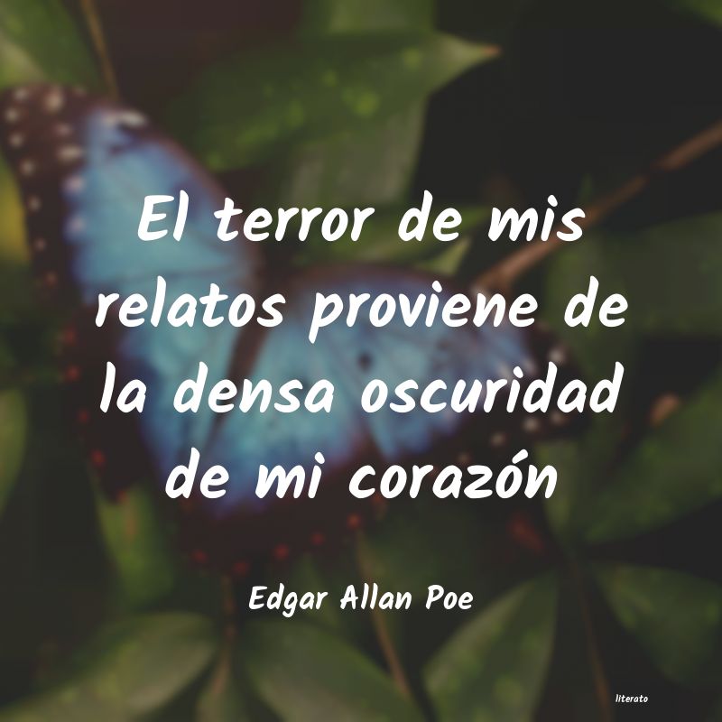 Frases de Edgar Allan Poe