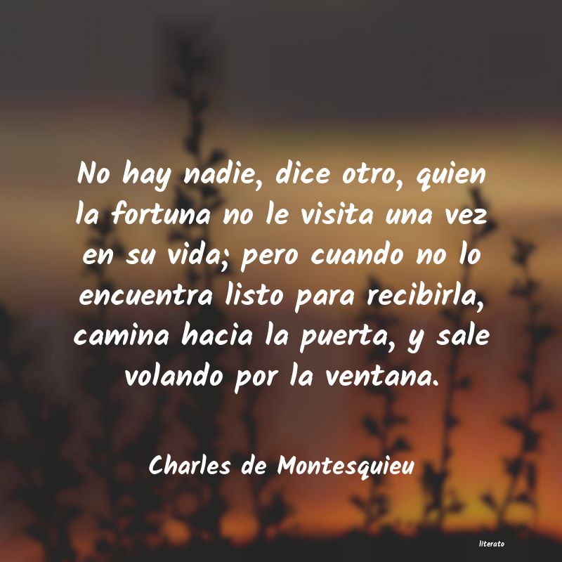 frases de Charles de Montesquieu
