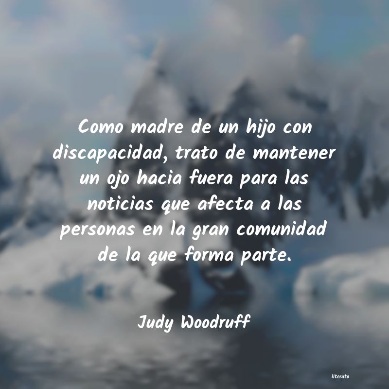 Frases de Judy Woodruff