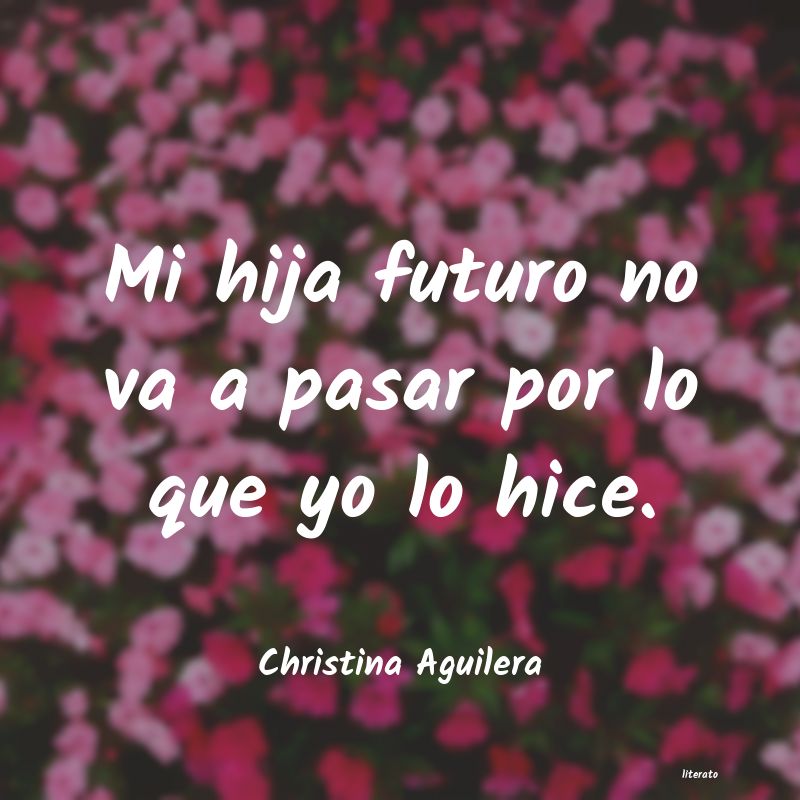 frases de Christina Aguilera