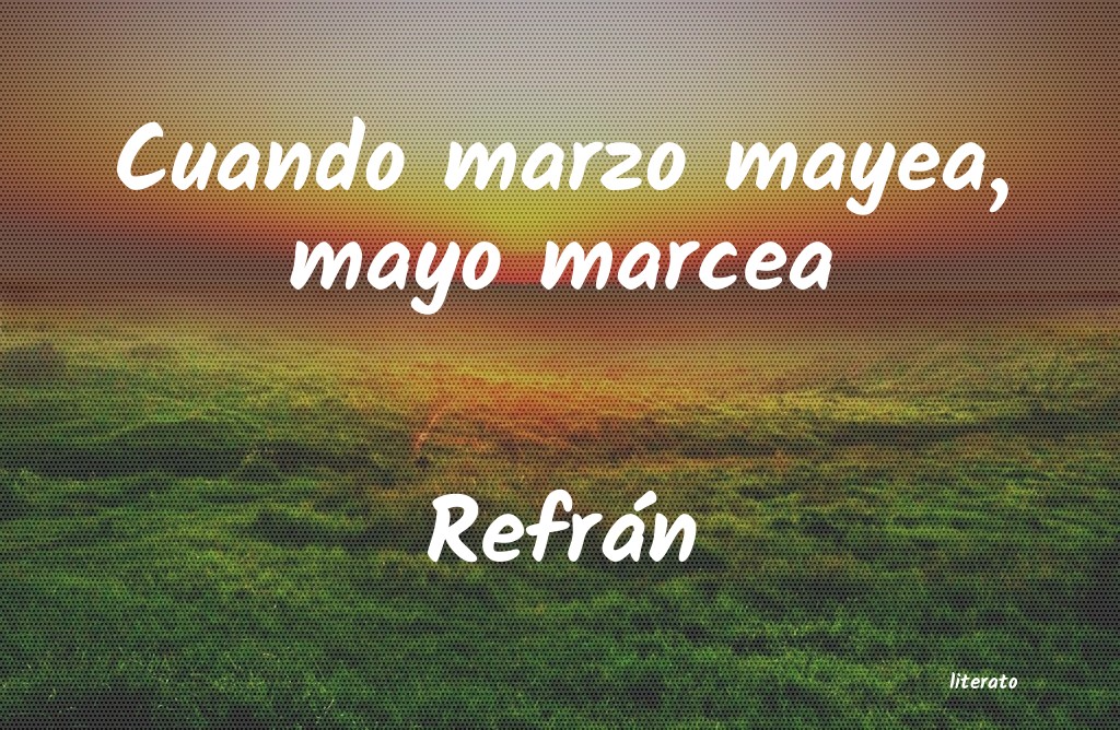 Frases de Refrán