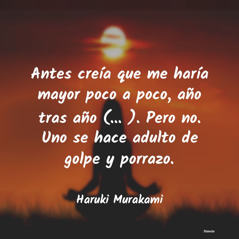 Frases de Haruki Murakami