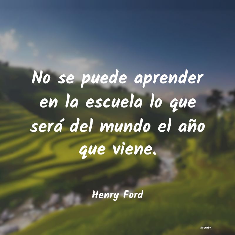 Frases de Henry Ford