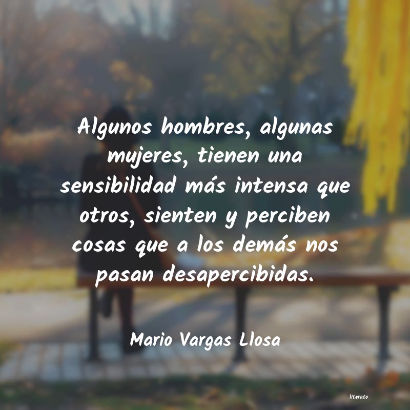frases de Mario Vargas Llosa