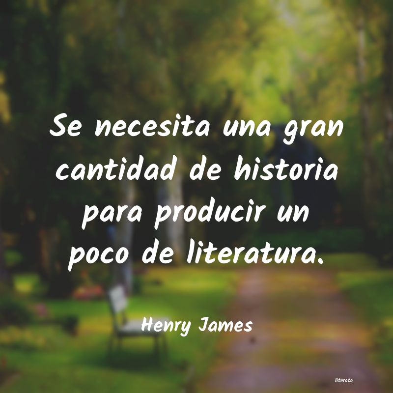 frases de Henry James