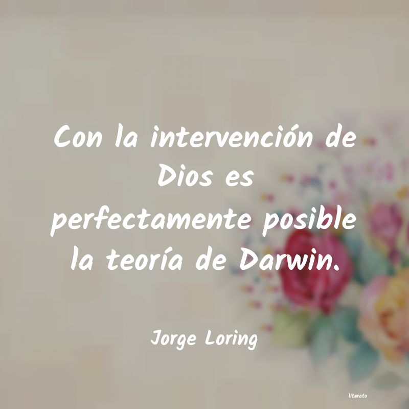 Frases de Jorge Loring