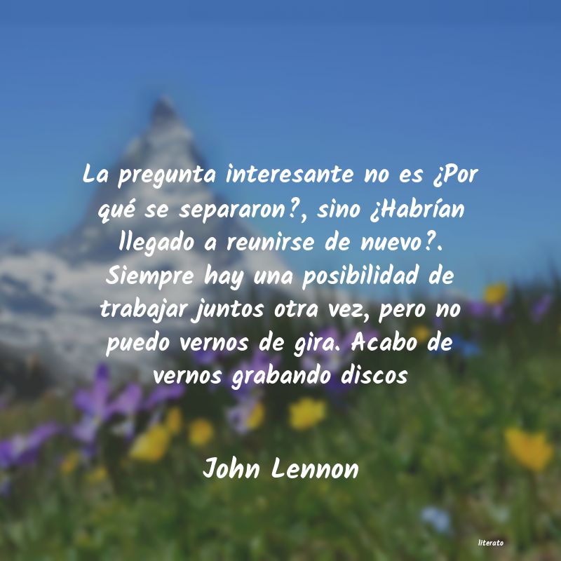 Frases de John Lennon