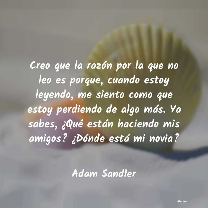 Frases de Adam Sandler