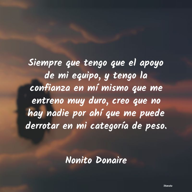 frases de Nonito Donaire