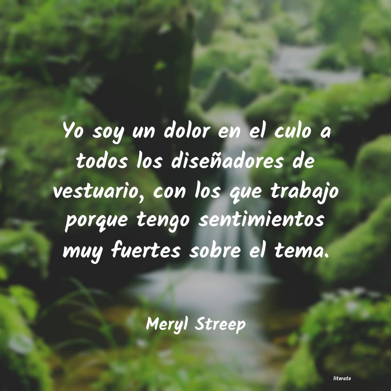 Frases de Meryl Streep