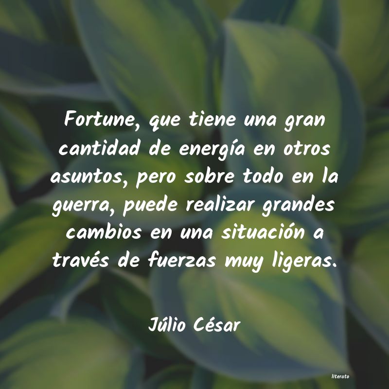 Frases de Júlio César