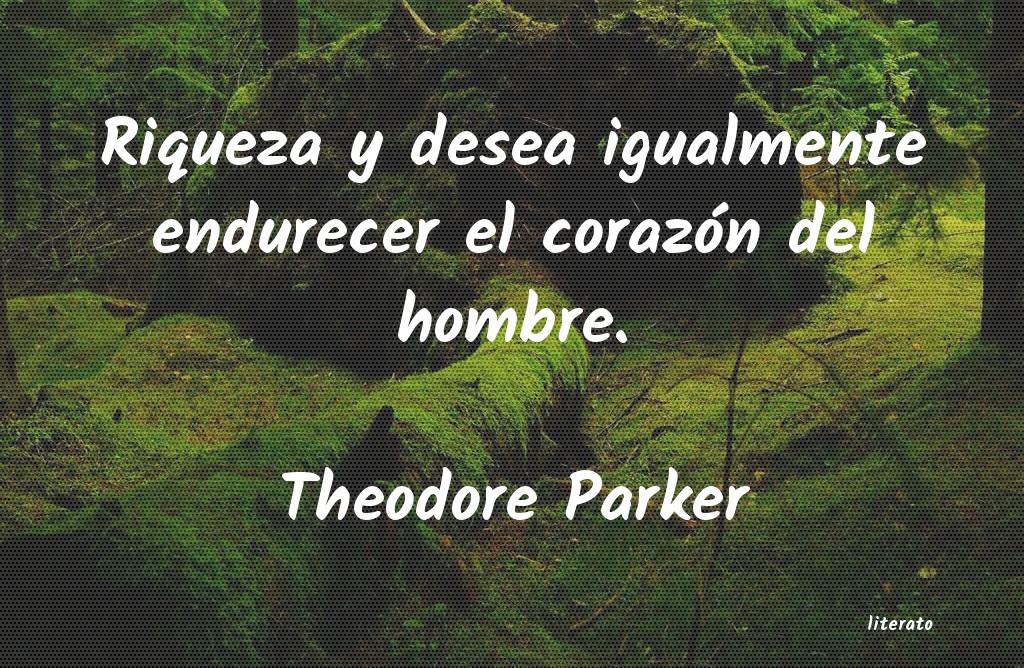 Frases de Theodore Parker