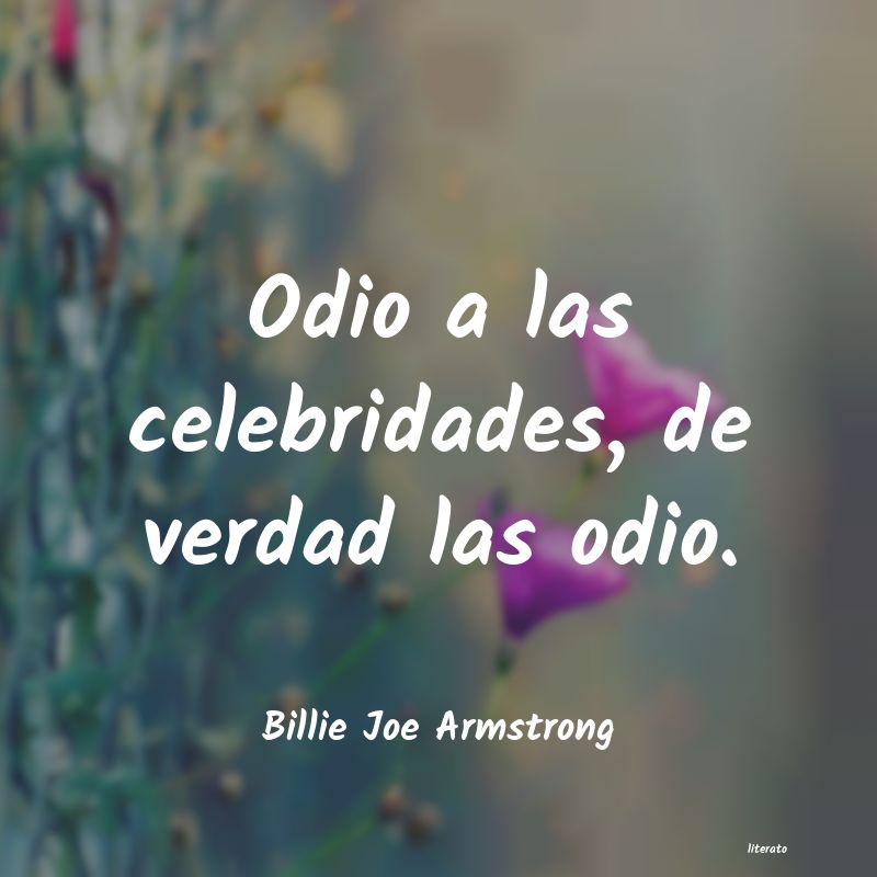 frases de Billie Joe Armstrong