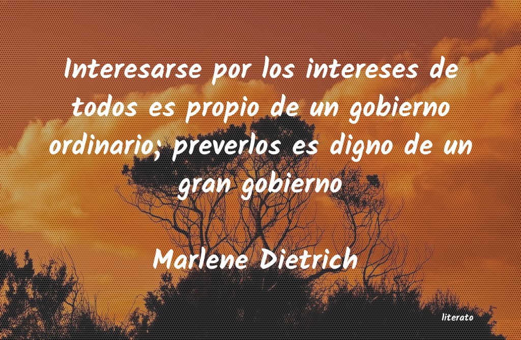 Frases de Marlene Dietrich