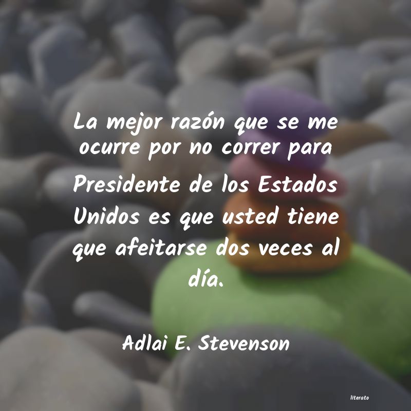 Frases de Adlai E. Stevenson