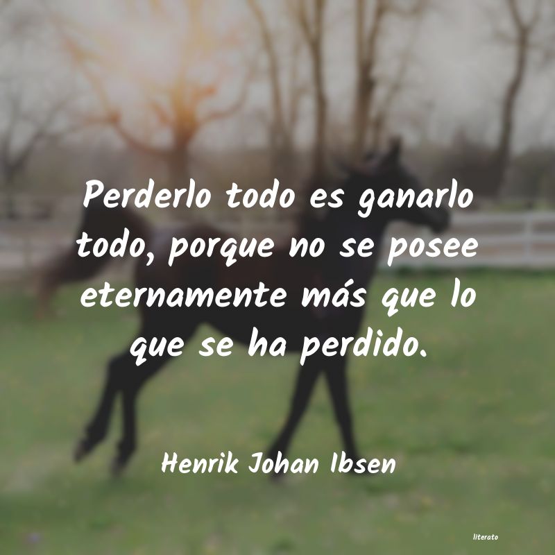 lo que no es dado es perdido