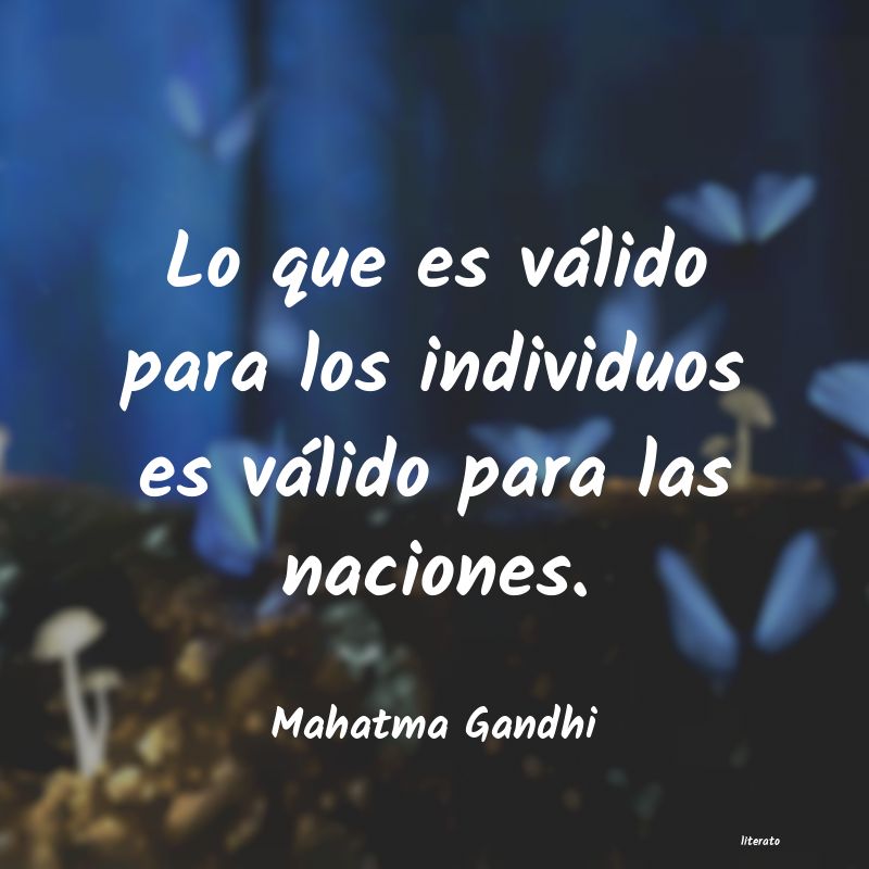 Frases de Mahatma Gandhi