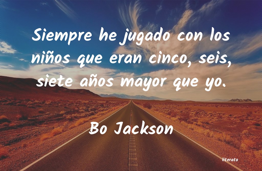 frases de Bo Jackson