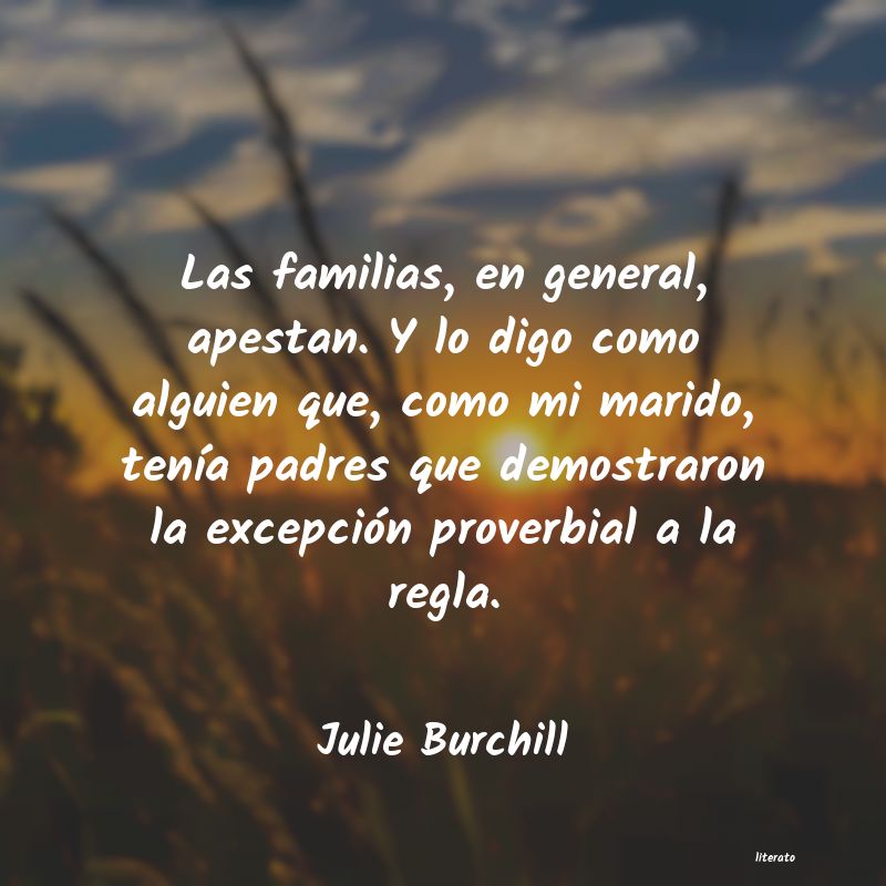 Frases de Julie Burchill