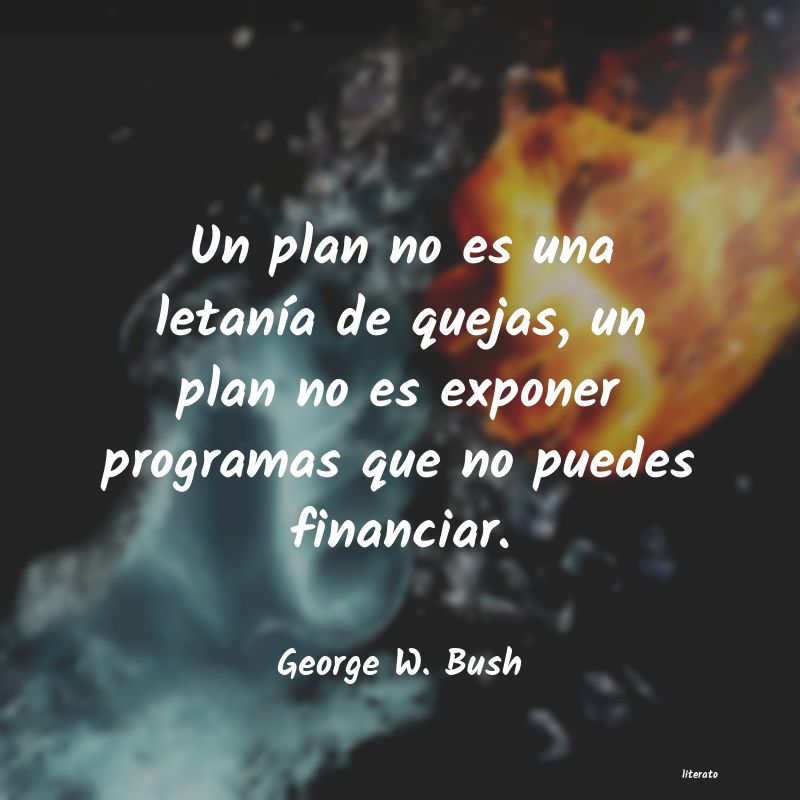 frases de George W. Bush
