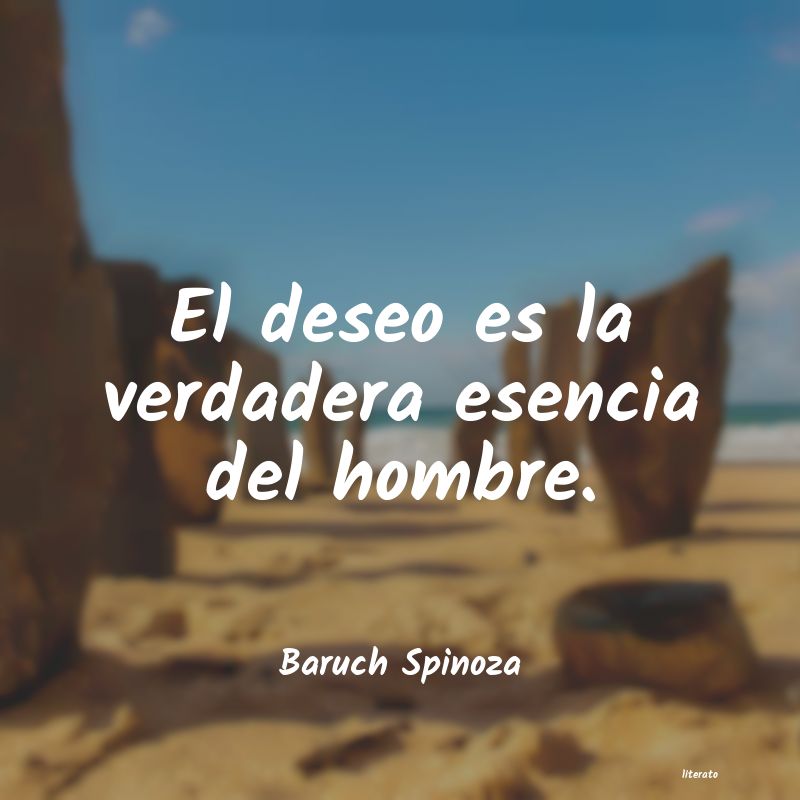 Frases de Baruch Spinoza