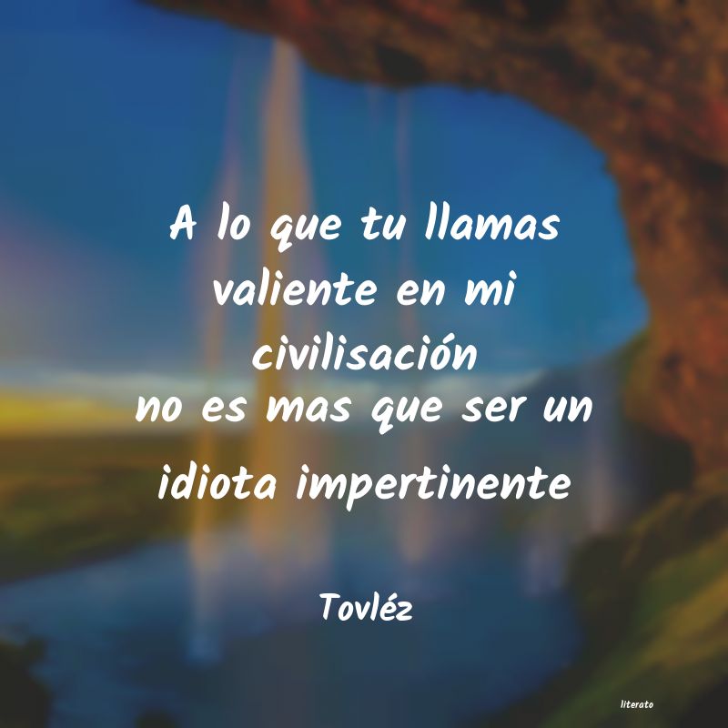 Frases de Tovléz